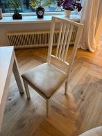 Witte IKEA Börje Stoel 4x, Huis en Inrichting, Ophalen, Gebruikt, Wit, Vier