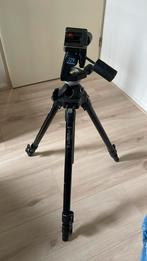 Manfrotto statief 455B + 329 kop, Ophalen, Gebruikt, Minder dan 150 cm, Driepoot