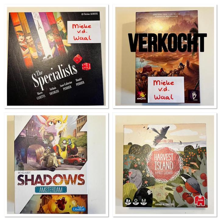 Diverse bordspellen 3 van 3, Hobby en Vrije tijd, Gezelschapsspellen | Bordspellen, Zo goed als nieuw, Ophalen of Verzenden