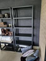 Riviera Maison zwarte schappenkast, boekenkast, roomdivider, Huis en Inrichting, Ophalen, Nieuw
