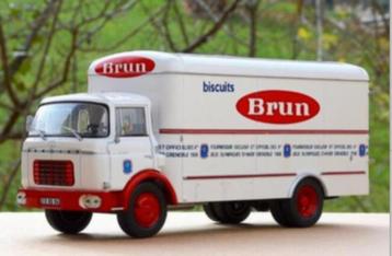 Berliet GAK 70 BRUN biscuit schaal 1/43 SERIE Berliet # 68 beschikbaar voor biedingen