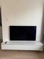 Tv meubel wit hoog glans, Huis en Inrichting, Kasten | Televisiemeubels, Gebruikt, 150 tot 200 cm, Ophalen of Verzenden, Minder dan 100 cm