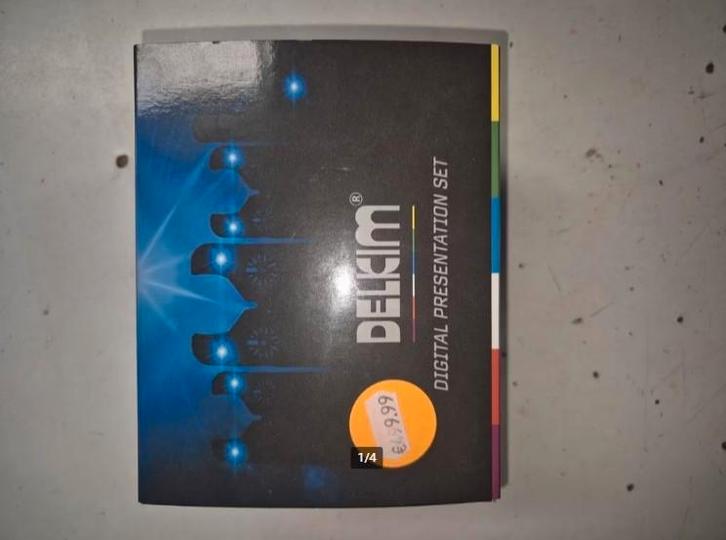 Delcim TXI-D Digital Presentation Set 3+1 Blue, Watersport en Boten, Hengelsport | Karpervissen, Nieuw, Overige typen, Ophalen of Verzenden