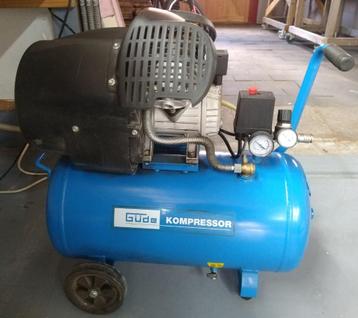 Güde-compressor 405/10/50 50liter. als nieuw beschikbaar voor biedingen