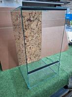 Terrarium 30*30*60 cm NIEUW met achterwand, Dieren en Toebehoren, Reptielen en Amfibieën | Toebehoren, Ophalen, Nieuw, Info@terraglas.nl