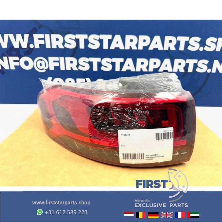 W243 X243 EQB Klasse LED ACHTERLICHT LINKS A2439063300 ORIGI, Auto-onderdelen, Verlichting, Mercedes-Benz, Gebruikt, Ophalen of Verzenden