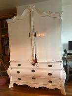 Franse kabinetskast kast antiek lade planken linnenkast, Kinderen en Baby's, Kinderkamer | Commodes en Kasten, 50 tot 70 cm, 105 cm of meer