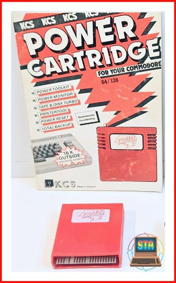 KCS Power Cartridge Commodore 64 128 Origineel compleet beschikbaar voor biedingen