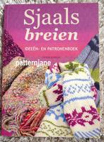 Breien - sjaals breien - ideeen en patronen sjaals breien, Hobby en Vrije tijd, Breien en Haken, Patroon of Boek, Zo goed als nieuw
