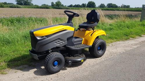 ✅️️ Stiga Tornado 398E Elektrische zitmaaier ACTIE, Tuin en Terras, Zitmaaiers, Nieuw, 90 tot 120 cm, Elektrische starter, Mulchfunctie