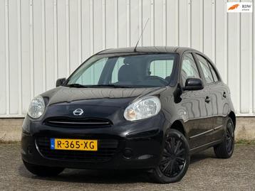Nissan Micra 1.2 Acenta 1e Eigenaar,Navi,Climate,Cruise,Bleu beschikbaar voor biedingen