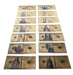 Verenigde Staten 100 Dollars VERGULD Complete serie Lord of, Postzegels en Munten, Ophalen of Verzenden, Noord-Amerika, Setje