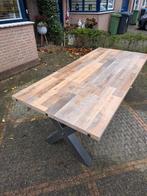 Grote zeer nette eettafel (220x 100), Huis en Inrichting, Tafels | Eettafels, Ophalen, Gebruikt, 200 cm of meer, 50 tot 100 cm