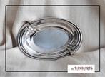 Amandelschaaltje verzilverd – 16,5 cm, Antiek en Kunst, Ophalen of Verzenden, Zilver