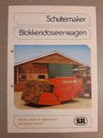 Tractor folder Schuitemaker Blokkendoesserwagen, Boeken, Catalogussen en Folders, Ophalen of Verzenden, Zo goed als nieuw