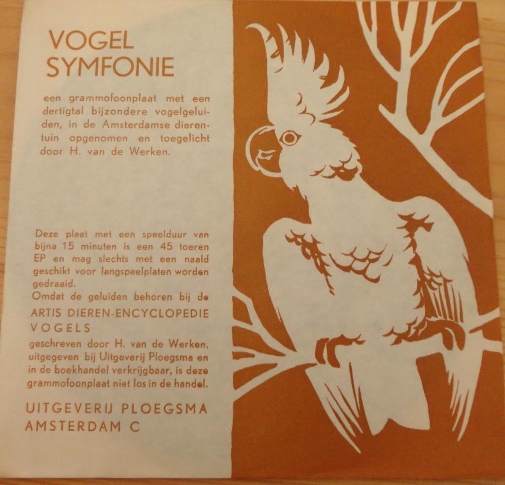 Vogel symfonie, Cd's en Dvd's, Vinyl Singles, Gebruikt, Overige genres, 7 inch, Single