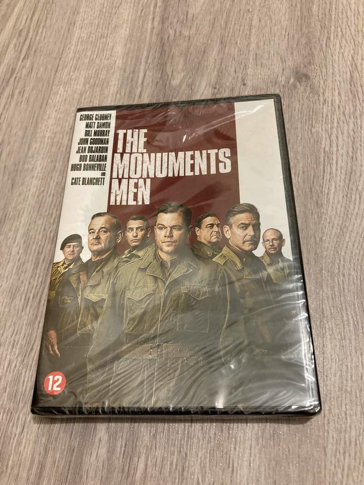 The Monuments Men, Cd's en Dvd's, Dvd's | Actie, Nieuw in verpakking, Vanaf 12 jaar, Ophalen of Verzenden