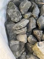 Breukstenen grijs en rood, Tuin en Terras, Grind, Keien en Split, Ophalen, Overige materialen, Gebruikt, Kei