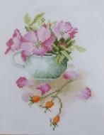 Borduurpakket Marjolein Bastin - Lanarte 34943 - Rozenbottel, Hobby en Vrije tijd, Borduren en Borduurmachines, Ophalen of Verzenden