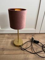 NIEUW nachtkastlampje tafellampje roze goud 34 cm hoog, Ophalen of Verzenden, Nieuw, Minder dan 50 cm