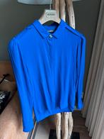 Prachtige kobaltblauwe blouse van J-lab3l (nu J-label) S 36, Blauw, Ophalen of Verzenden, Zo goed als nieuw, Maat 36 (S)