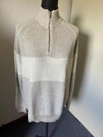 Primark relaxed fit rib gebreidde trui ecru mt L z.g.a.n., Kleding | Heren, Maat 52/54 (L), Beige, Ophalen of Verzenden, Zo goed als nieuw