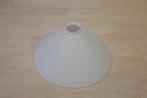 Lampenkap van opaal glas, Huis en Inrichting, Lampen | Lampenkappen, Ophalen, Rond, Zo goed als nieuw, Minder dan 25 cm