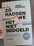 Zo hadden we het niet bedoeld-Jesse Frederik, Boeken, Ophalen of Verzenden, Gelezen, Nederland