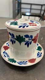 Boerenbont Antieke beschuitbus, Ophalen of Verzenden