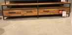 Showroomopruiming | Tv Kast Livorno 200 cm | Recycled Teak, Nieuw, Ophalen of Verzenden, 200 cm of meer, 25 tot 50 cm
