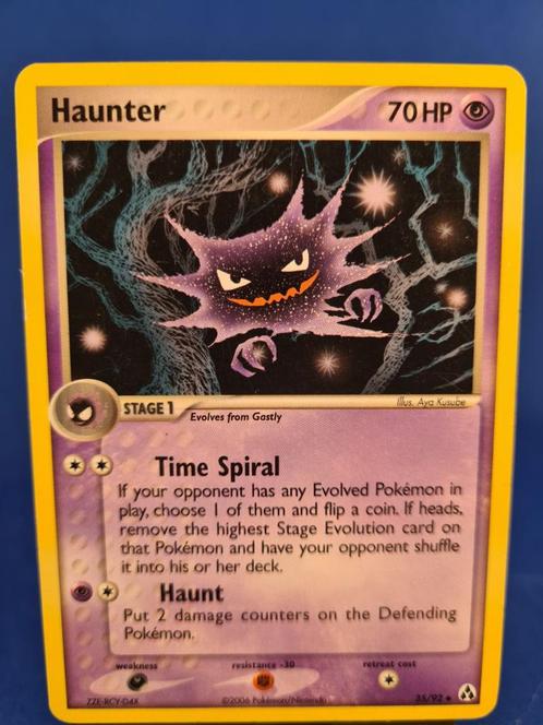 Haunter 35/92 - Legend Maker, Hobby en Vrije tijd, Verzamelkaartspellen | Pokémon, Gebruikt, Losse kaart, Verzenden