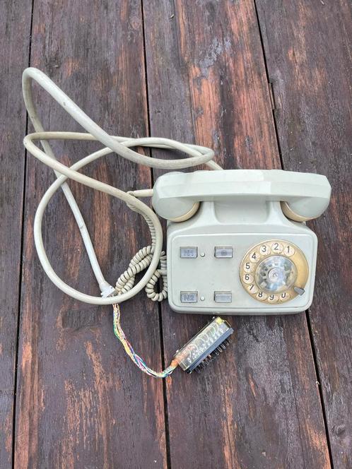 Vintage ATEA S-65 Telefoon - 2 Lijnen, Antiek en Kunst, Antiek | Tv's en Audio, Ophalen