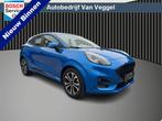 Ford Puma 1.0 EcoBoost Hybrid ST-Line X virtual cockpit, sto, Auto's, Ford, Voorwielaandrijving, Stof, Zwart, Blauw