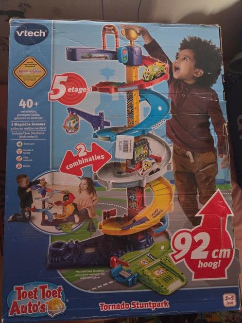 Vtech tornado stuntpark, Kinderen en Baby's, Speelgoed | Vtech, Zo goed als nieuw, Ophalen of Verzenden