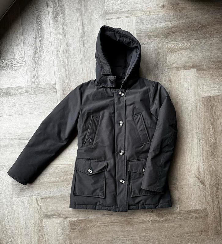 Airforce jas donkergrijs maat S, Kleding | Heren, Jassen | Winter, Gedragen, Overige maten, Grijs, Ophalen of Verzenden