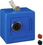 Mini Kluis - Cijferslot - 13,5 x 11 x 13,5 cm - Metaal blauw, Verzenden, Nieuw