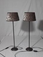 set tafellampen, Ophalen of Verzenden, Gebruikt, Metaal, 50 tot 75 cm
