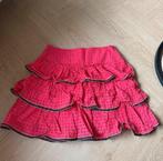 Rode plooirok van Nikkie- maat 36, Kleding | Dames, Rokken, Ophalen of Verzenden, Maat 36 (S), Gedragen, Boven de knie