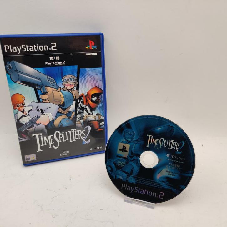 TimeSplitters 2 - PS2 nu voor €14.99, Spelcomputers en Games, Games | Sony PlayStation 2, Zo goed als nieuw, Racen en Vliegen