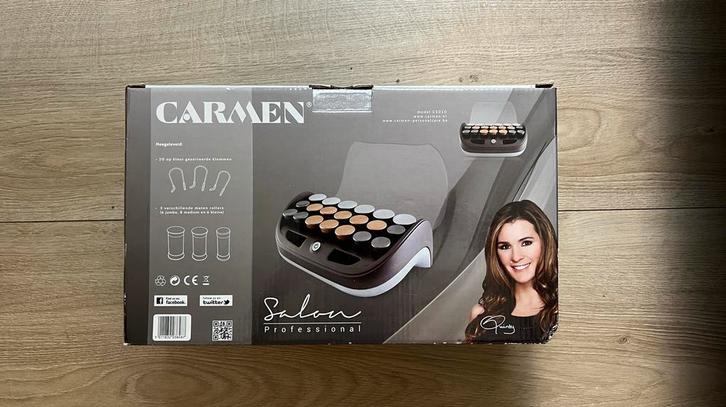Carmen Krullenset - nauwelijks gebruikt!, Witgoed en Apparatuur, Persoonlijke-verzorgingsapparatuur, Zo goed als nieuw, Haarverzorging