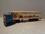 lion daf 95 met disselkoen trailer, Hobby en Vrije tijd, Modelauto's | 1:50, Ophalen of Verzenden, Zo goed als nieuw, Bus of Vrachtwagen