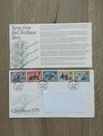 Christmas 1979. West Sussex., Postzegels en Munten, Postzegels | Eerstedagenveloppen, Ophalen of Verzenden, Europa