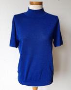 Ambika shirt kobalt met glitter mt M/L korte mouwen, Maat 38/40 (M), Zo goed als nieuw, Korte mouw, Ambika