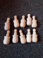 Pegdoll Poppetjes in Pot/Bakje - Houten Speelgoed, Kinderen en Baby's, Speelgoed | Houten speelgoed, Ophalen of Verzenden, Zo goed als nieuw