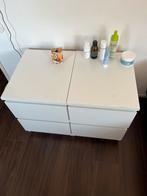 2 IKEA NACHTKASTJES, Huis en Inrichting, Ophalen of Verzenden, Zo goed als nieuw, Rechthoekig, Minder dan 50 cm