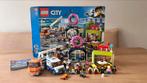 LEGO City 60233 Donut Shop Opening – Compleet Doos & Boekjes, Ophalen, Zo goed als nieuw