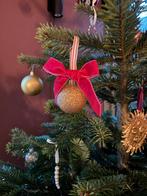 Kerstbal met velvet strik, Diversen, Kerst, Ophalen of Verzenden, Nieuw