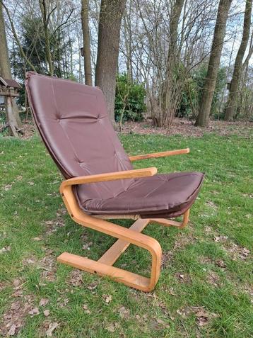 Vintage design fauteuil Scandinavisch midcentury design beschikbaar voor biedingen