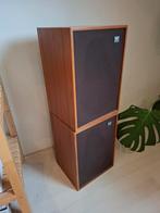 Wharfedale Denton 2 XP boxen walnoot, Audio, Tv en Foto, Luidsprekers, Gebruikt, 60 tot 120 watt, Front, Rear of Stereo speakers