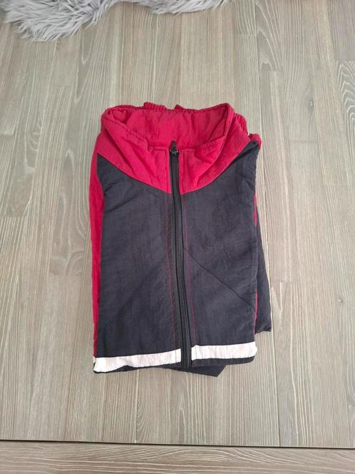 Trainingspak Zwart & Bordeauxrood, Kleding | Heren, Sportkleding, Gedragen, Voetbal, Maat 56/58 (XL), Zwart, Ophalen of Verzenden